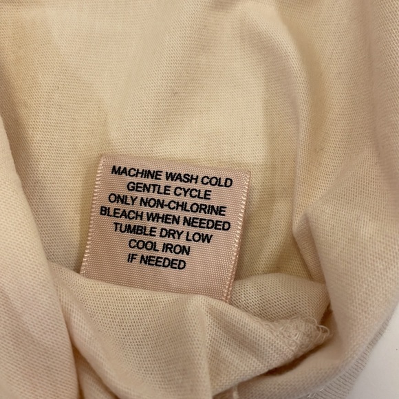 PHILOSOPHY cream muscle / tank t- shirt size L - Picture 8 of 8